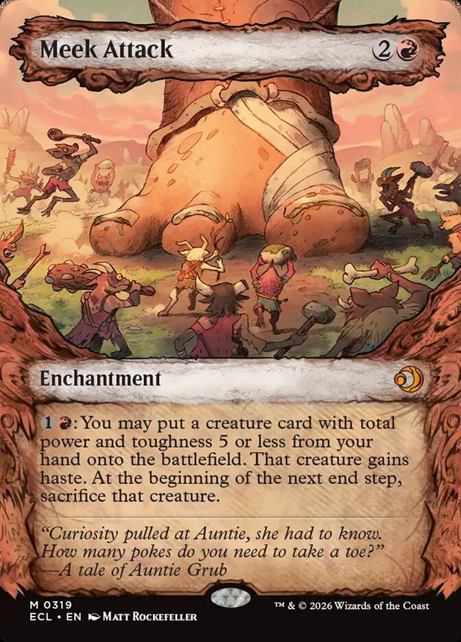 Meek Attack — Lorwyn Eclipsed 319/408
