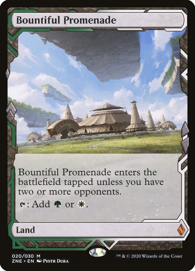 Bountiful Promenade — Zendikar Rising Expeditions 20/30