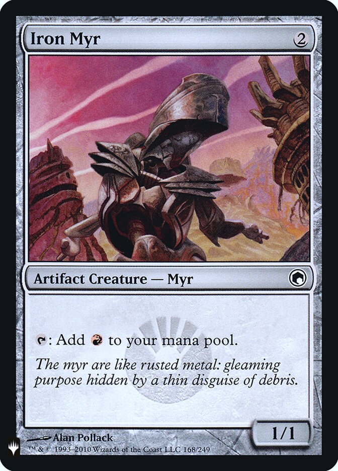 Iron Myr — The List SOM-168/5581