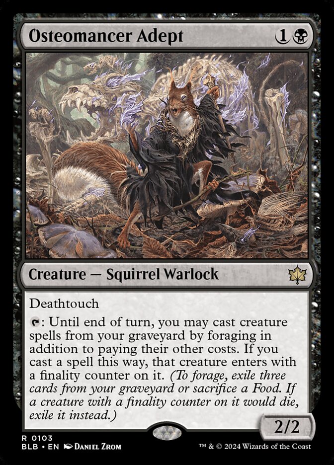 Osteomancer Adept — Bloomburrow 103/398