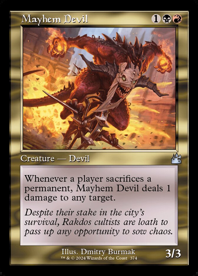 Mayhem Devil — Ravnica Remastered 374/531