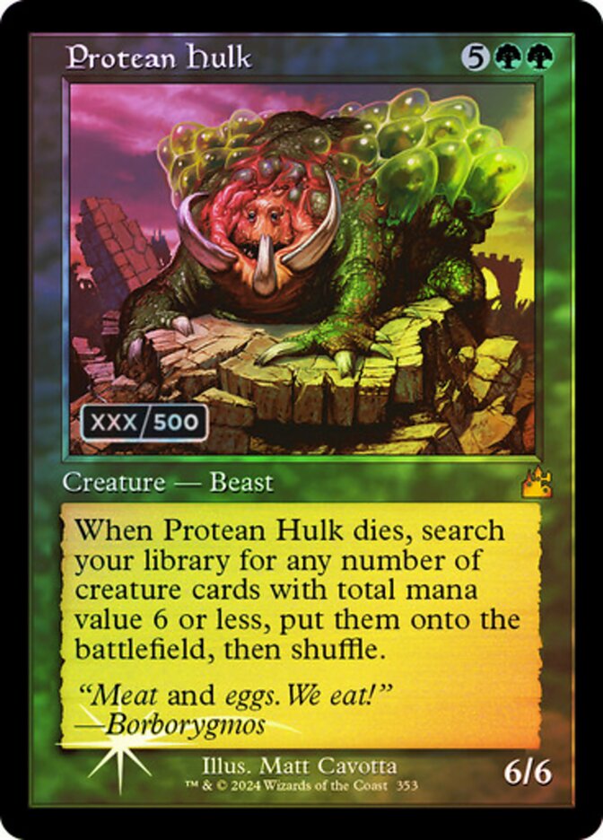 Protean Hulk — Ravnica Remastered 353z/531