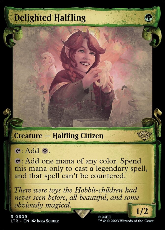 Delighted Halfling — The Lord of the Rings: Tales of Middle-earth 609/856