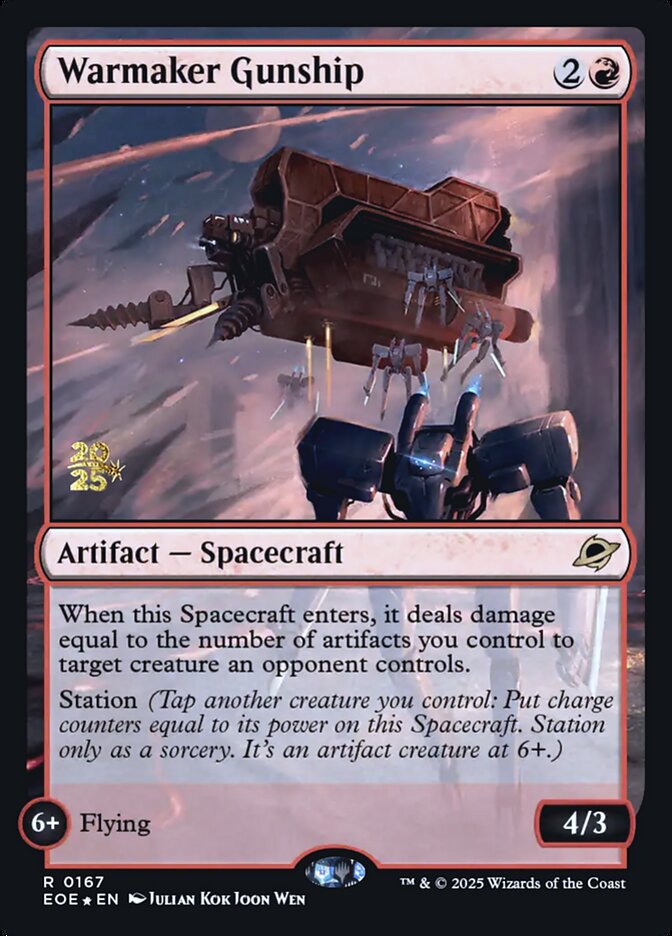 Warmaker Gunship — Edge of Eternities Promos 167s/160