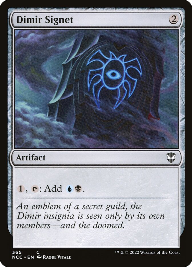 Dimir Signet — New Capenna Commander 365/447