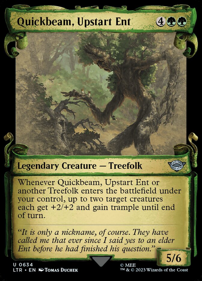 Quickbeam, Upstart Ent — The Lord of the Rings: Tales of Middle-earth 634/856