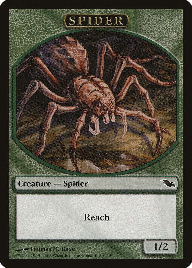 Spider — Shadowmoor Tokens 6/12