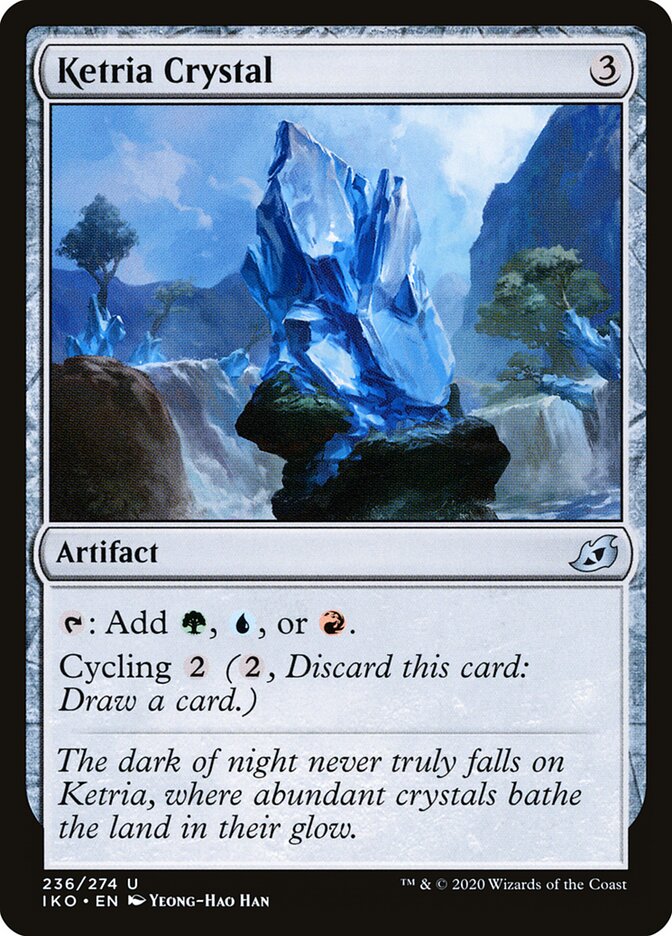 Ketria Crystal — Ikoria: Lair of Behemoths 236/388