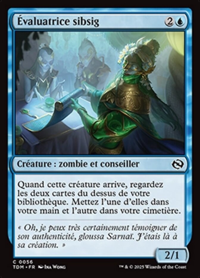 Évaluatrice sibsig — Tarkir: Dragonstorm 56/427