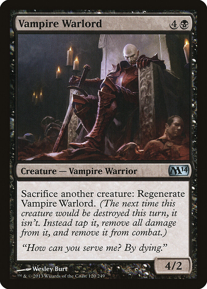 Vampire Warlord — Magic 2014 120/249