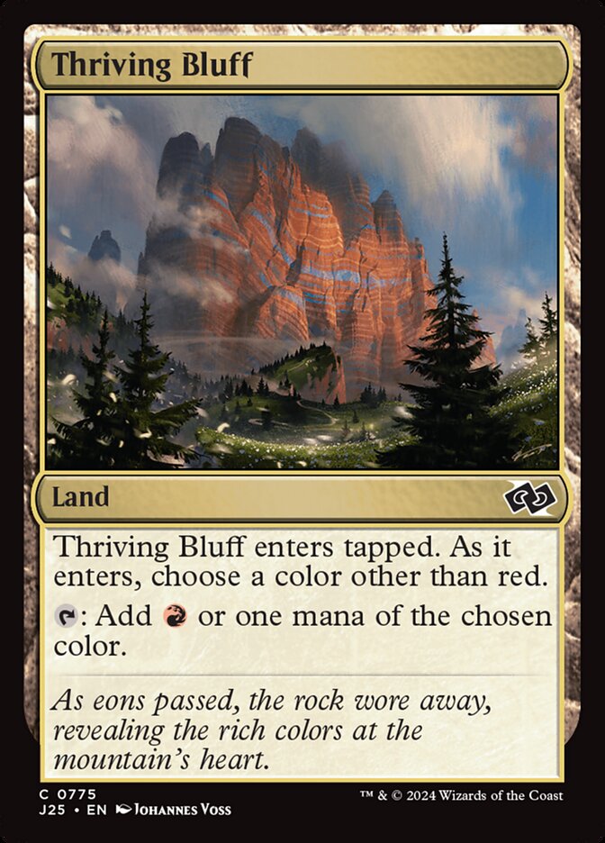 Thriving Bluff — Foundations Jumpstart 775/779