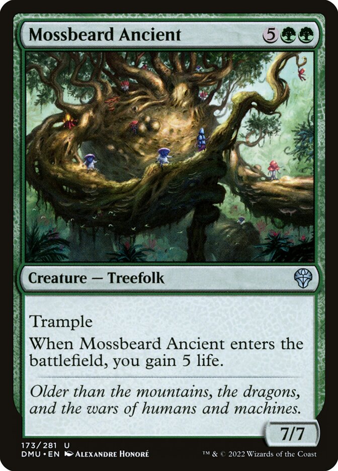 Mossbeard Ancient — Dominaria United 173/453