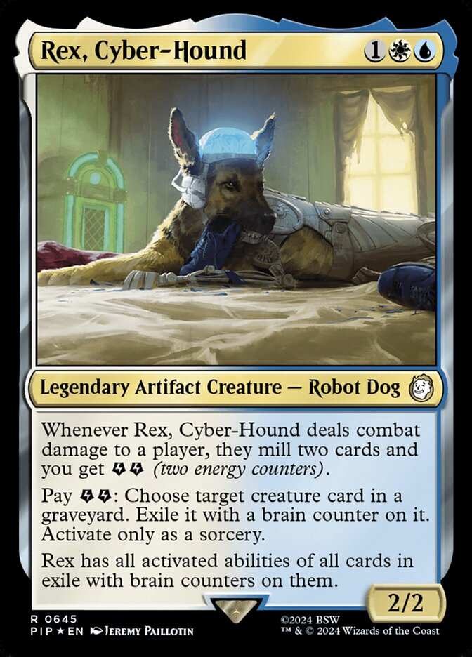 Rex, Cyber-Hound — Fallout 645/1068