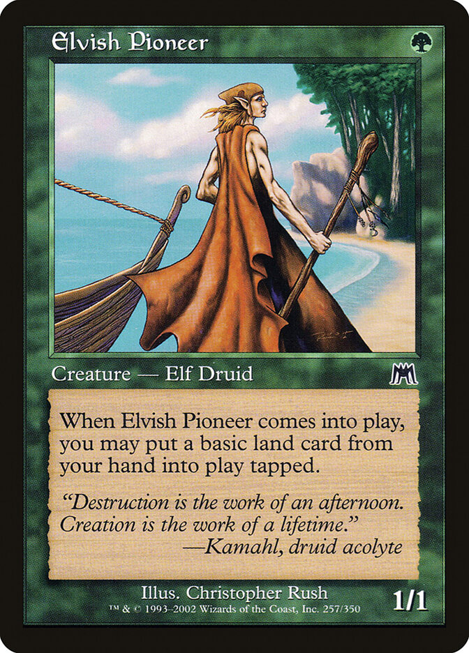 Elvish Pioneer — Onslaught 257/350