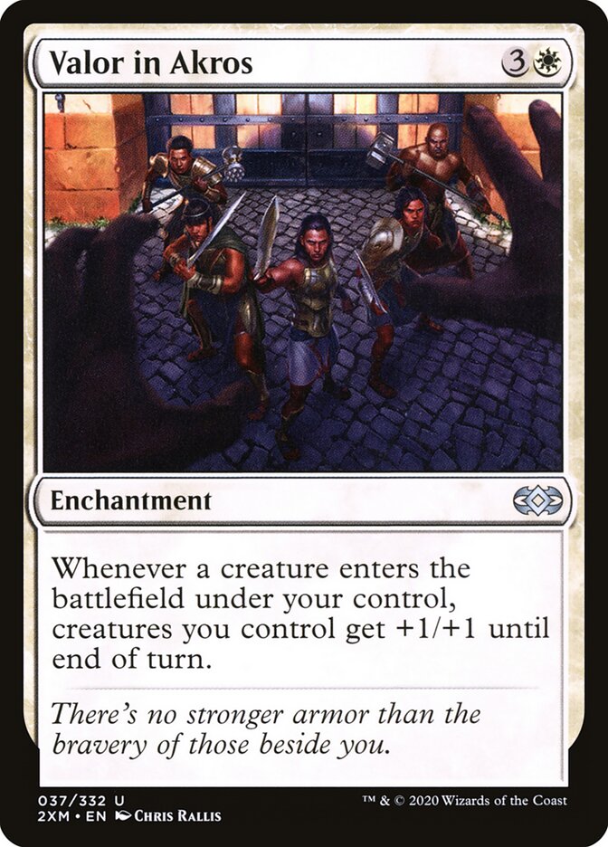 Valor in Akros — Double Masters 37/384