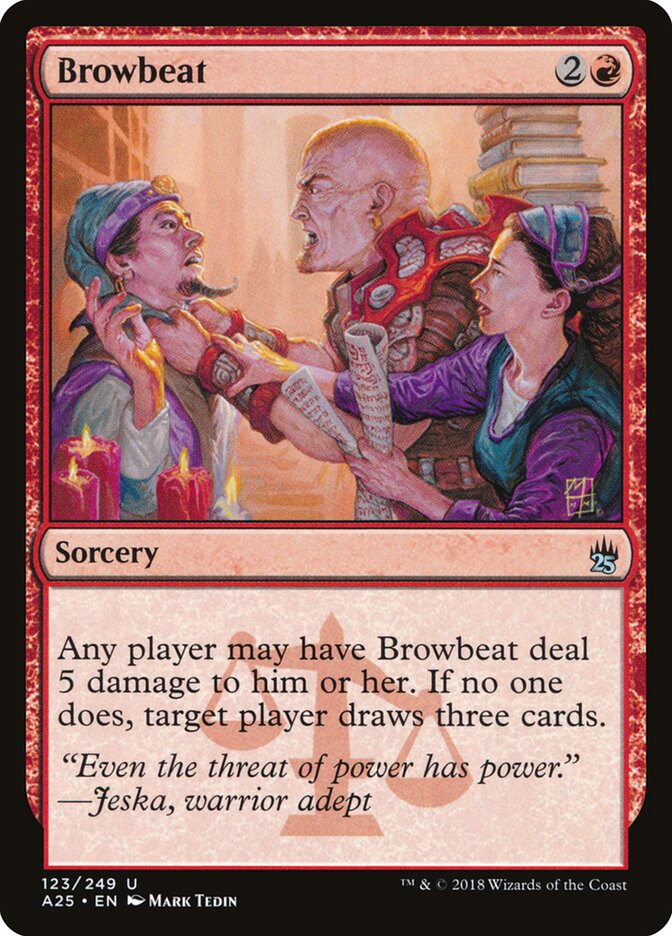 Browbeat — Masters 25 123/249