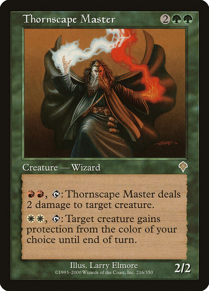 Maître spinosophe — Invasion 216/354