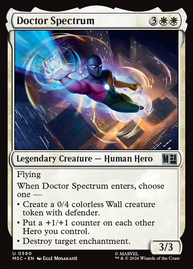 Docteur Spectrum — Marvel Super Heroes Commander 590/866