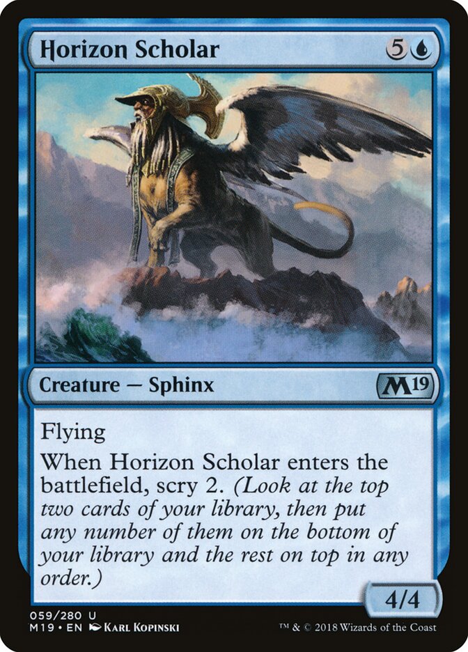 Horizon Scholar — Core Set 2019 59/314