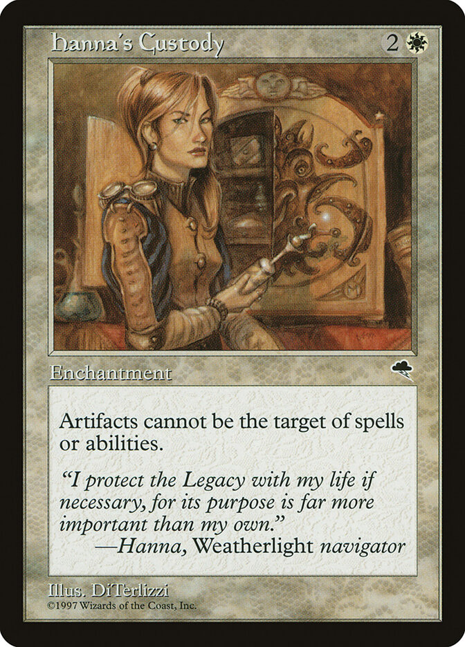 Hanna's Custody — Tempest 22/350