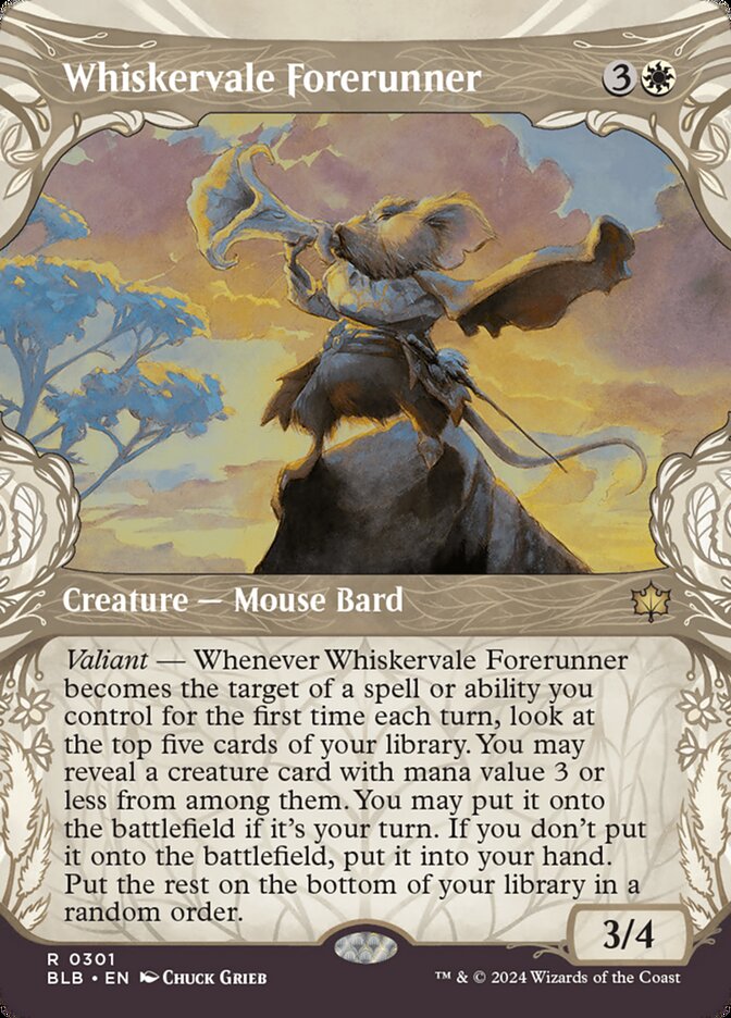 Whiskervale Forerunner — Bloomburrow 301/398
