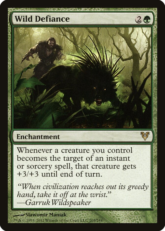 Wild Defiance — Avacyn Restored 203/244