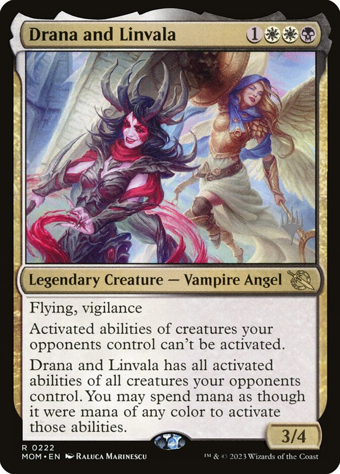 Drana and Linvala — March of the Machine Promos 222p/134