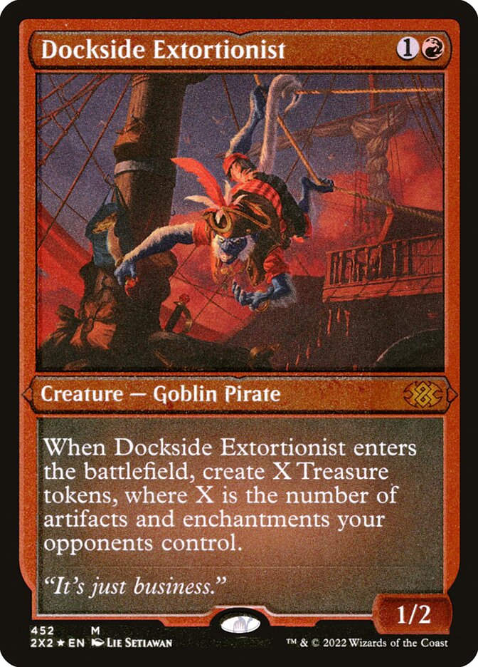 Dockside Extortionist — Double Masters 2022 452/579
