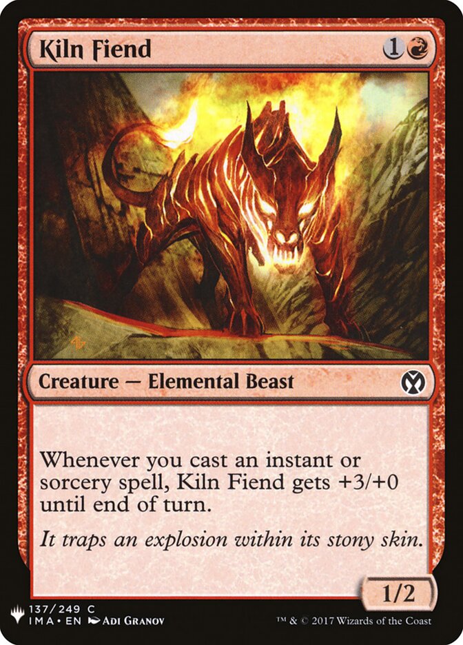 Kiln Fiend — The List IMA-137/5581
