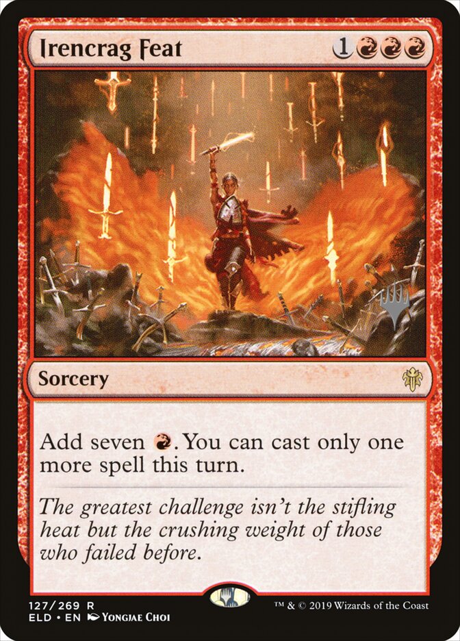 Irencrag Feat — Throne of Eldraine Promos 127p/138