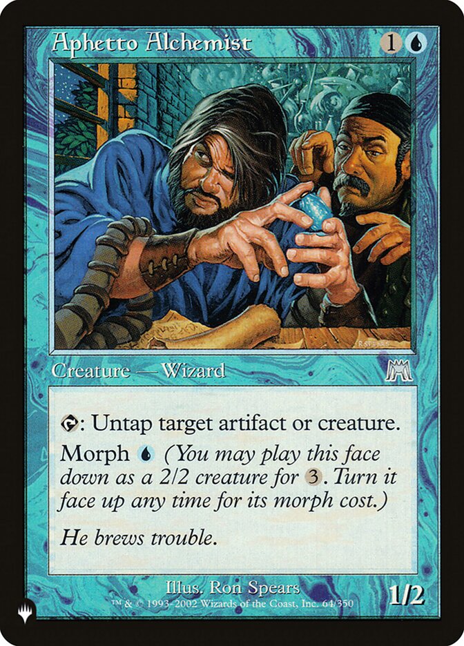 Aphetto Alchemist — The List ONS-64/5581