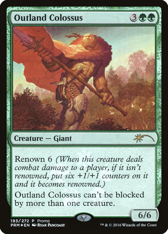 Outland Colossus — Magic Origins Promos 193★/54
