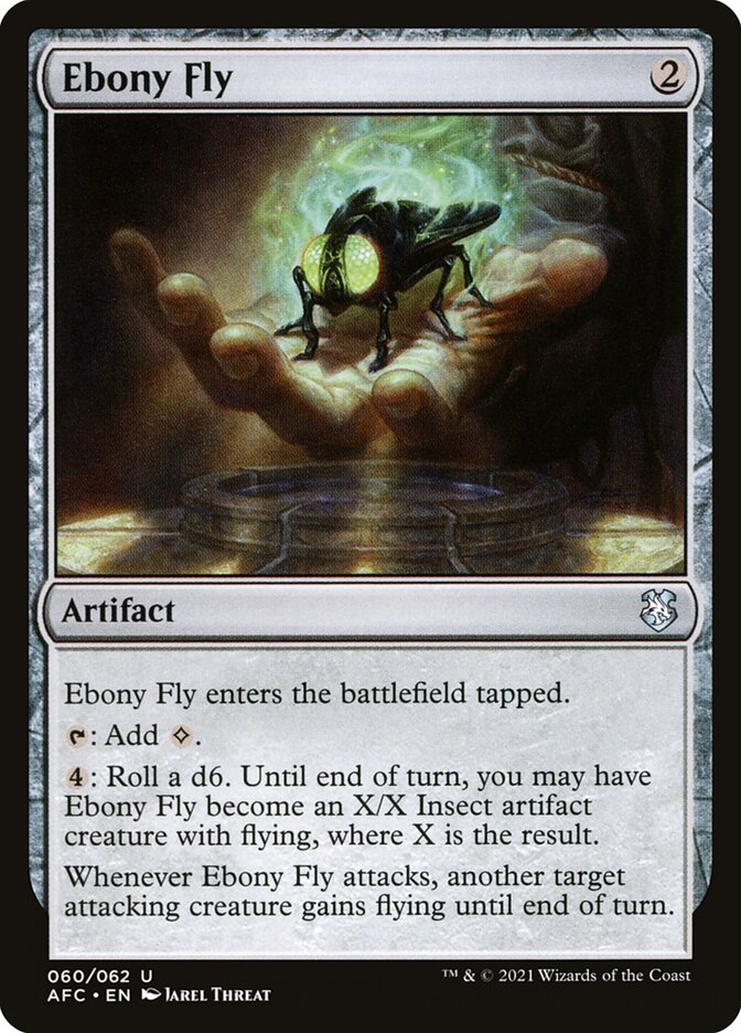 Ebony Fly — Forgotten Realms Commander 60/331
