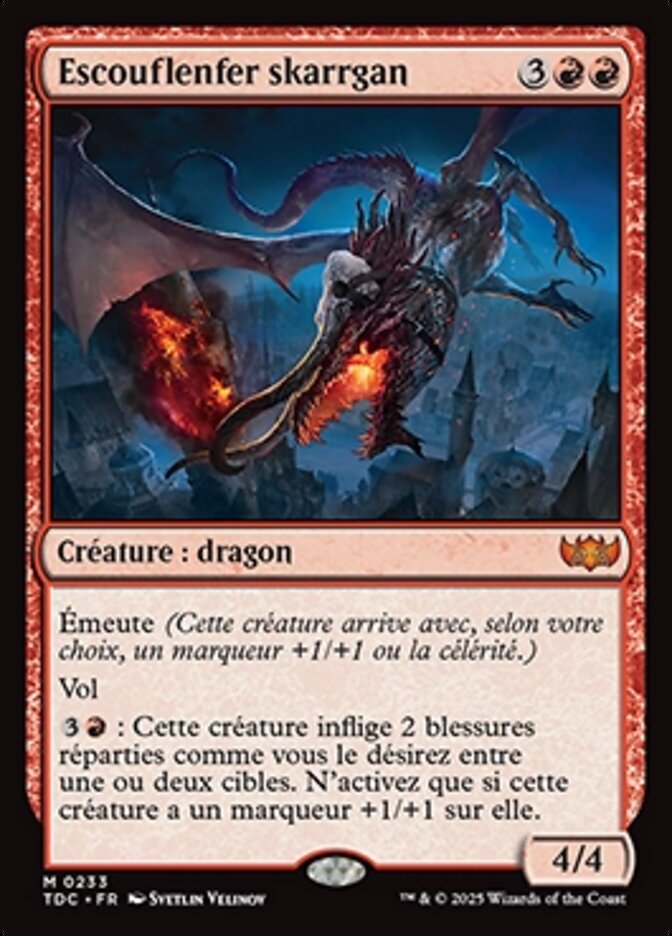 Escouflenfer skarrgan — Tarkir: Dragonstorm Commander 233/413