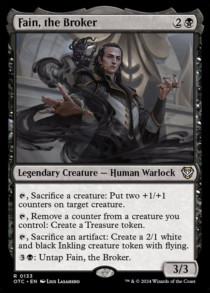 Fain, the Broker — Outlaws of Thunder Junction Commander 133/342
