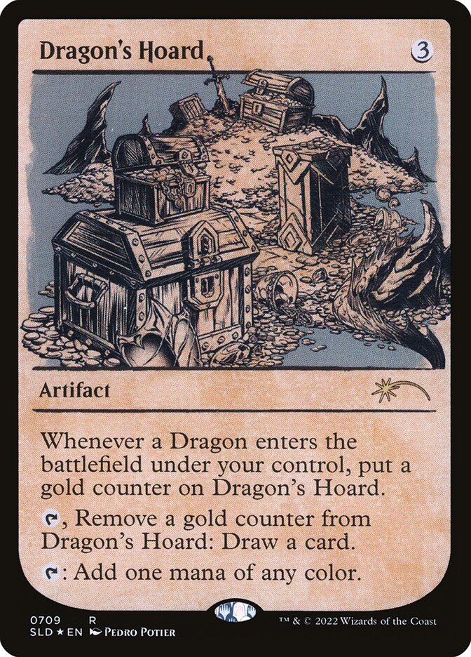 Dragon's Hoard — Secret Lair Drop 709/2754