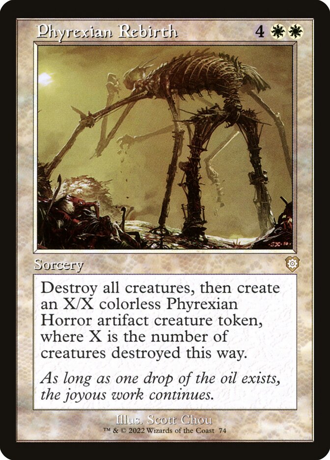 Phyrexian Rebirth — The Brothers' War Commander 74/209