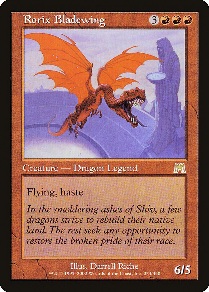 Rorix Bladewing — Onslaught 224/350