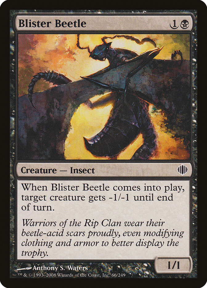 Blister Beetle — Shards of Alara 66/250