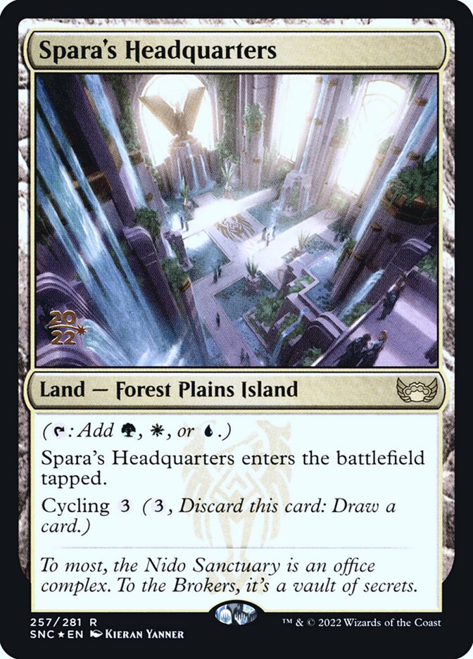 Spara's Headquarters — Streets of New Capenna Promos 257s/161
