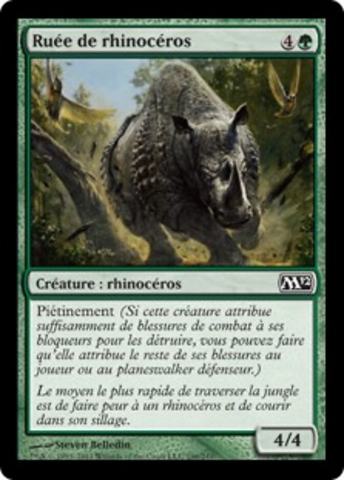Ruée de rhinocéros — Magic 2012 196/249