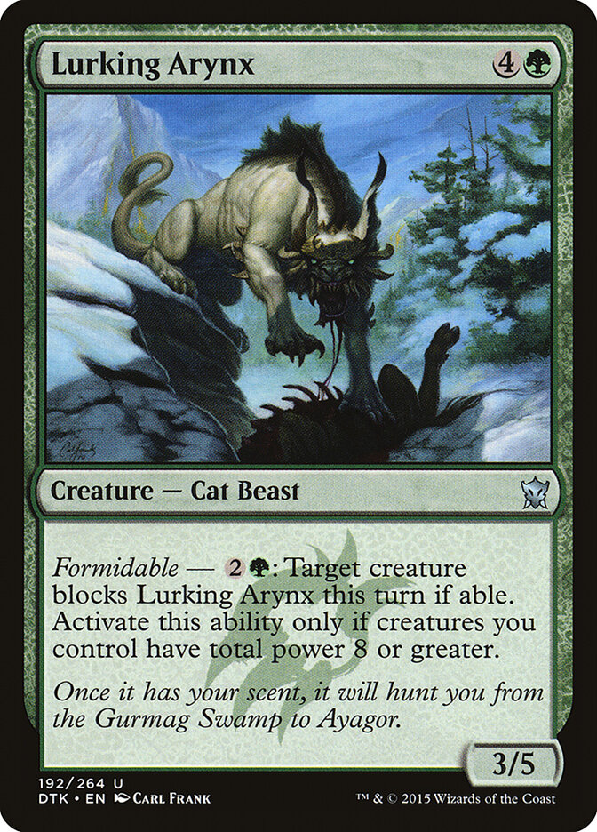 Lurking Arynx — Dragons of Tarkir 192/264