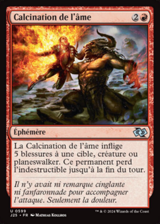 Calcination de l'âme — Foundations Jumpstart 599/779