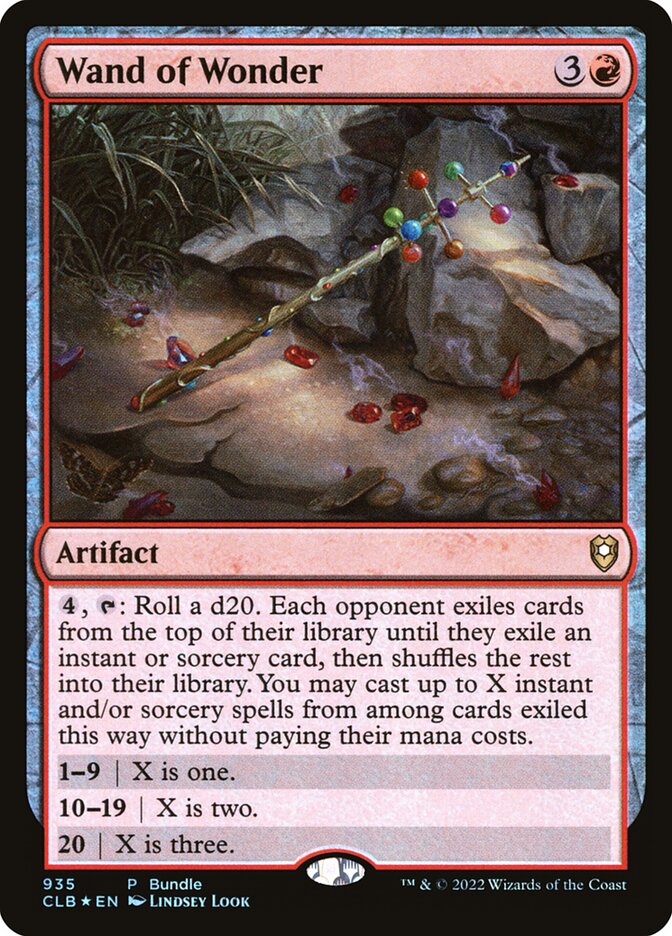 Wand of Wonder — Commander Legends: Battle for Baldur's Gate 935/936