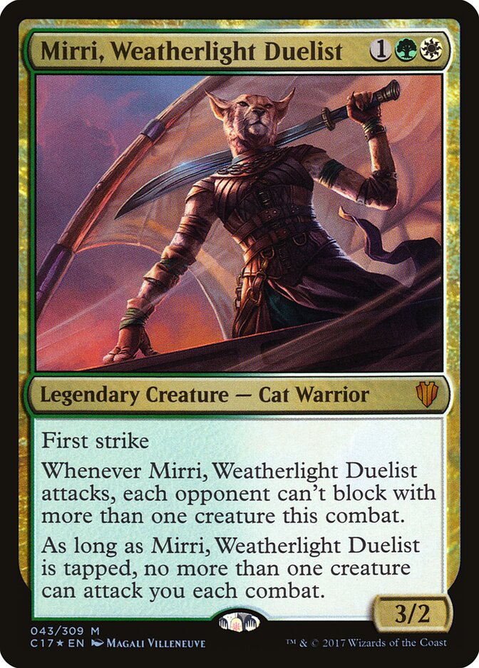 Mirri, Weatherlight Duelist — Commander 2017 43/309