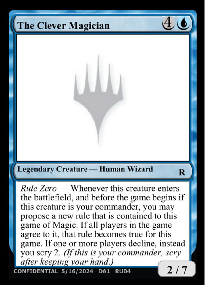 The Clever Magician — Unknown Event RU04a/512