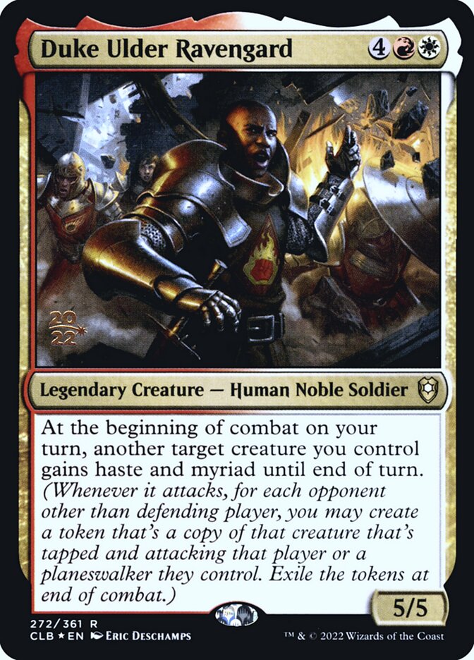 Duke Ulder Ravengard — Battle for Baldur's Gate Promos 272s/104