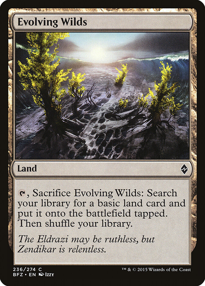 Evolving Wilds — Battle for Zendikar 236/299