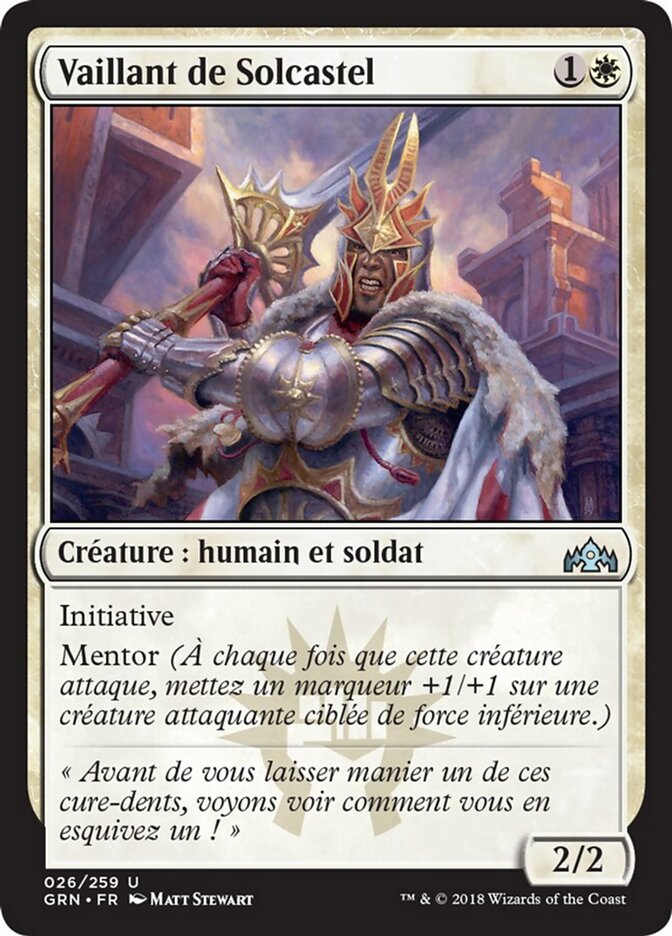 Vaillant de Solcastel — Guilds of Ravnica 26/273