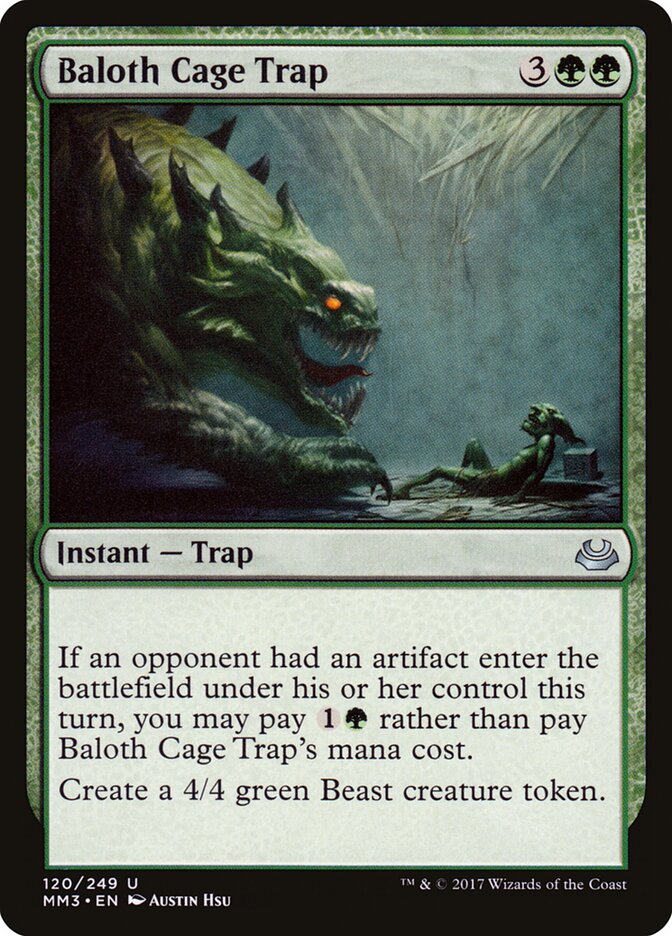 Baloth Cage Trap — Modern Masters 2017 120/249